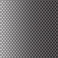 Silver monochromic geometric ring mail pattern on gradient monochromatic background