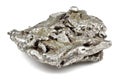 Silver nugget Royalty Free Stock Photo