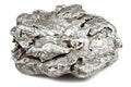 Silver nugget Royalty Free Stock Photo