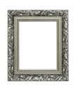 Silver ornate picture frame