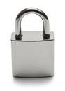 Silver Padlock Front