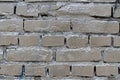 Silver painted brick wall Royalty Free Stock Photo
