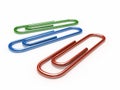 Silver paper clip