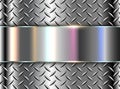 Silver polished steel texture background