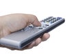 Silver remote control Royalty Free Stock Photo