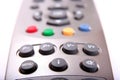 Silver remote controller Royalty Free Stock Photo