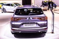 Silver Renault Talisman Grandtour at Brussels Motor Show, combi station wagon produced by Renault