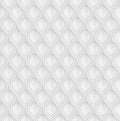 Silver reptile or fish scales. Lamellar armour imitation. Vector seamless pattern Royalty Free Stock Photo