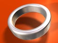 Silver Ring Royalty Free Stock Photo