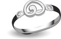 Silver ring Royalty Free Stock Photo