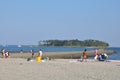 Silver Sands State Park in Milford, Connecticut