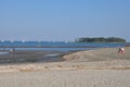 Silver Sands State Park in Milford, Connecticut