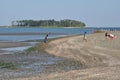 Silver Sands State Park in Milford, Connecticut