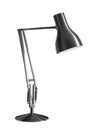 Silver Satin Anglepoise Lamp Royalty Free Stock Photo