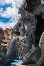 Silver sculpture in The Temple Wat Srisuphan