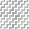 Silver seamless pattern. Diagonal chevron. Repeated background zigzag lines. Elegant chivron. Repeating delicate chevrons striped