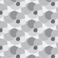 Silver shade bubble pattern background Royalty Free Stock Photo