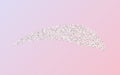 Silver Shine Effect Pink Background. Luxury