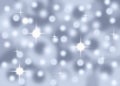 Silver Sparkle abstract bokeh background