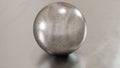 Silver sphere Royalty Free Stock Photo