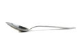 Silver spoon isolated Royalty Free Stock Photo