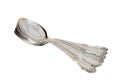 Silver spoons Royalty Free Stock Photo