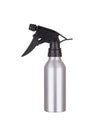 Silver spray bottle isolated Royalty Free Stock Photo