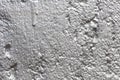 Silver sprayed wall as silver background with a cool structure of gray and aluminium surface is a modern and grunge texture Royalty Free Stock Photo