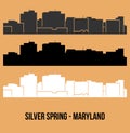 Silver Spring, Maryland Royalty Free Stock Photo