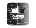 Silver sticker premium quality
