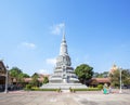 Silver stupa in Silver Pagoda, Royal Palace Cambodia, Phnom Penh, Cambodia.