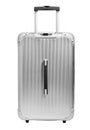 Silver suitcase