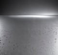 Silver surface with ambient glow, soft transitions, smooth, backdrop, subtle Royalty Free Stock Photo