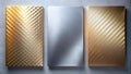 Silver Symphony: A Tapestry of Shimmering Chrome Waves generative AI