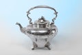 Silver teapot