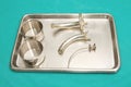 Silver tracheostomy tube set ,surgical instrument