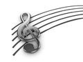 Silver Treble Clef