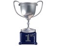 Silver trophy for first place