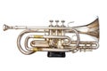 Silver Trumpet Royalty Free Stock Photo