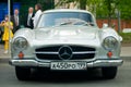 Silver Vintage Mercedes