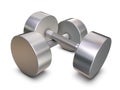 Silver weights Royalty Free Stock Photo