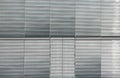 Silver window shutters