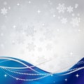 Silver winter abstract background