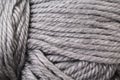 Silver Yarn Texture Close Up