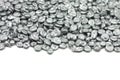 Silver zinc granules