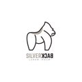 Silverback Gorilla Logo Symbol Icon