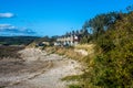 Silverdale Beach on Morecambe Bay, Lancashire, UK