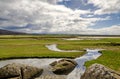 Silverdale coastline in Cumbria Royalty Free Stock Photo