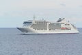 Silversea Cruise Line Silver Muse at sea Royalty Free Stock Photo