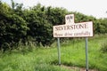 Silverstone road sign Royalty Free Stock Photo